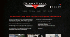 Desktop Screenshot of minuspaint.com.au